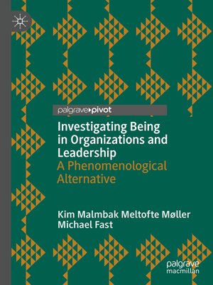 cover image of Investigating Being in Organizations and Leadership
